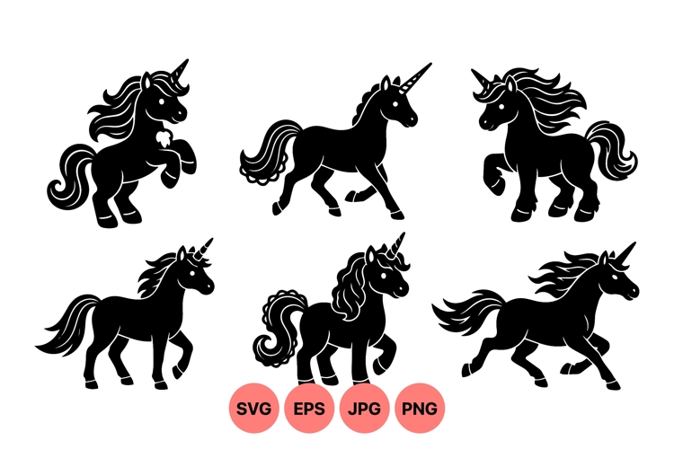 Silhouette Horse Clipart
