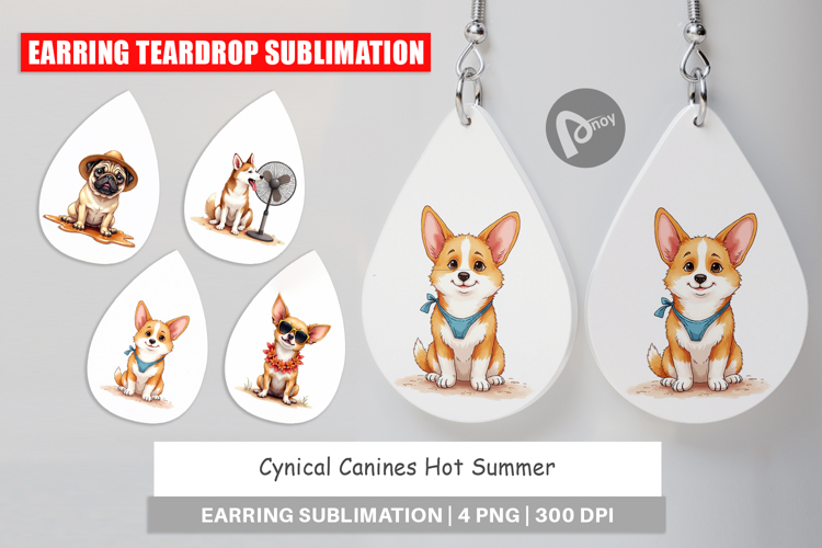 Sublimation Earring Designs Image 13