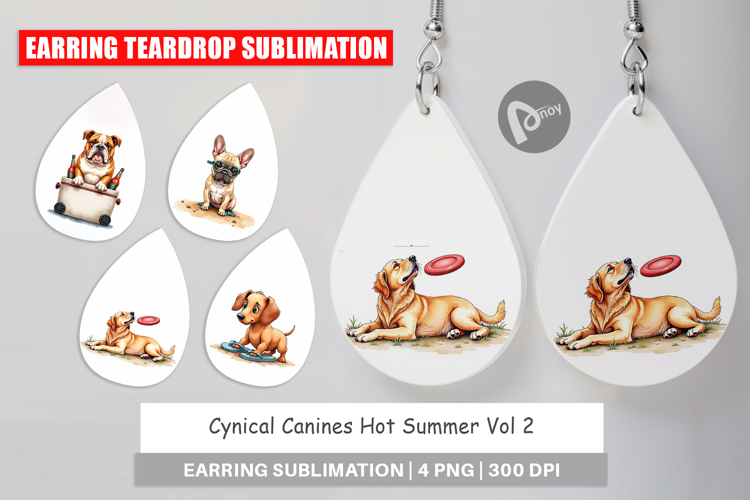 Sublimation Earring Designs Image 12