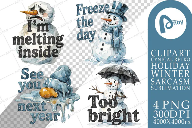 Cynical Melting Snowmen Sublimation