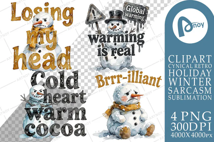 Cynical Melting Snowmen Sublimation
