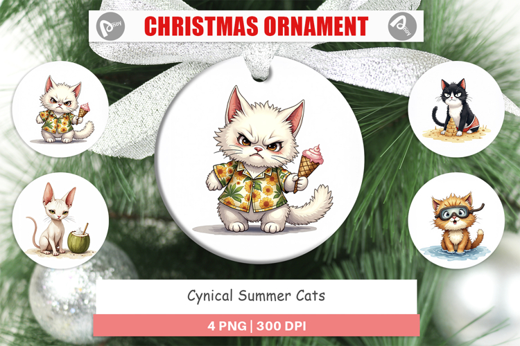 Christmas Ornament Sublimation Designs Image 6