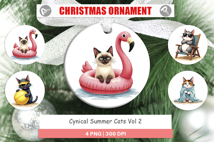 Christmas Ornament Sublimation Designs Image 5