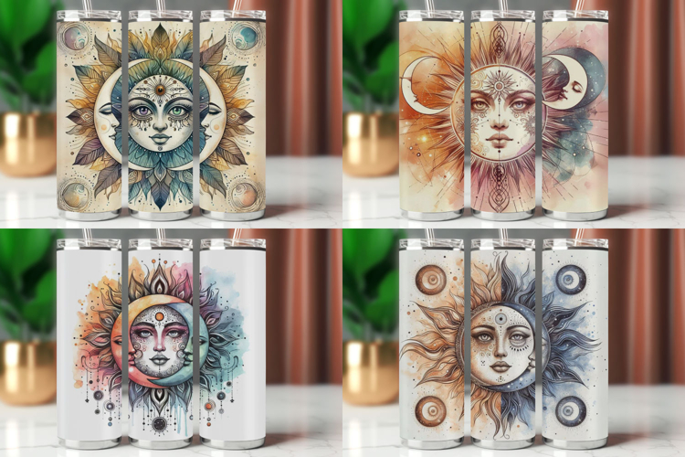 Boho Sun Clipart Image 21