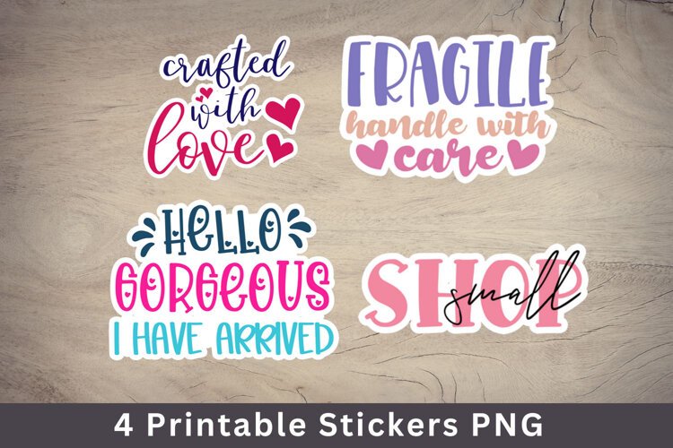 small business packaging stickers PNG file example image 1