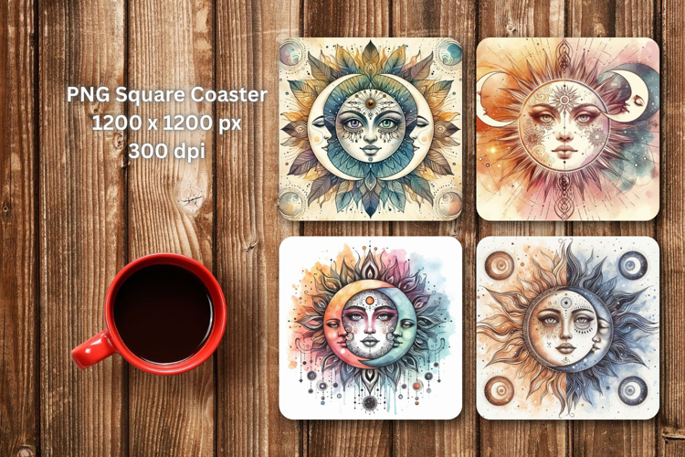 Boho Sun Clipart Image 20