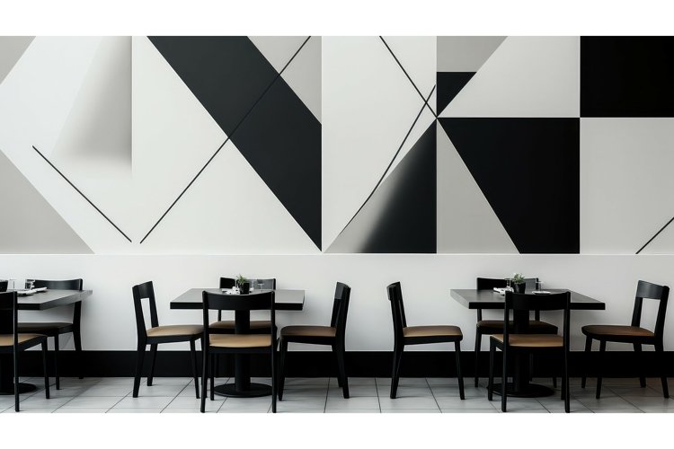 creative abstract restaurant background example image 1