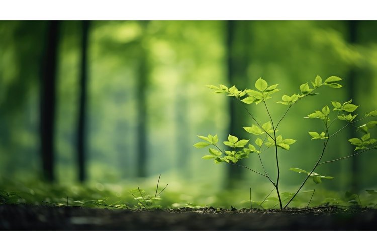 serene minimal organic background