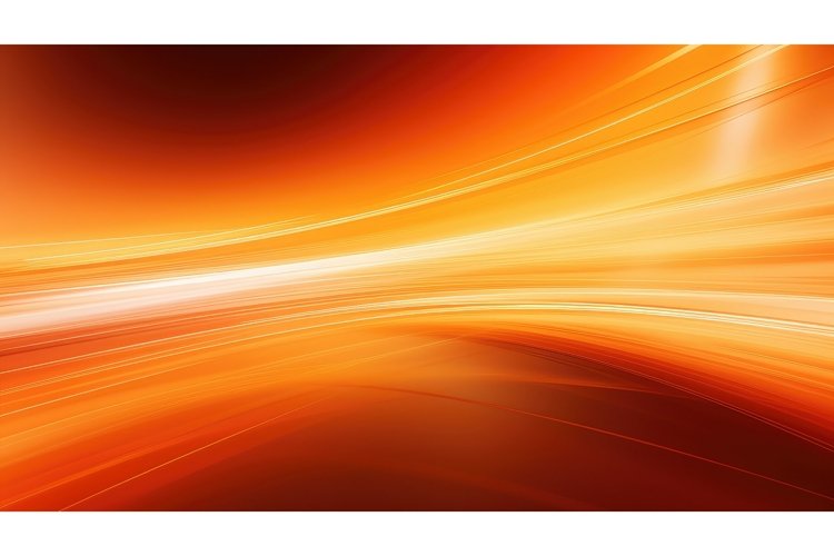 lively motion orange background