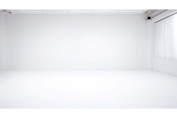 minimal blank floor background