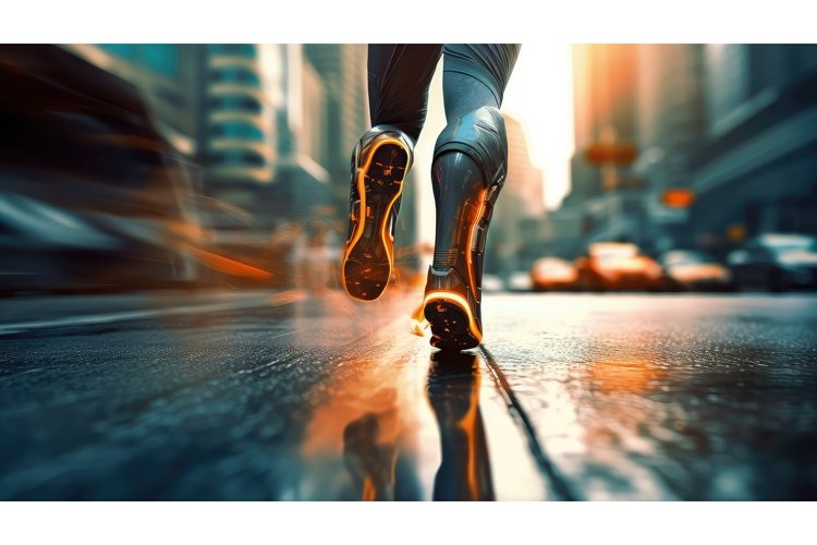 digital motion futuristic background example image 1