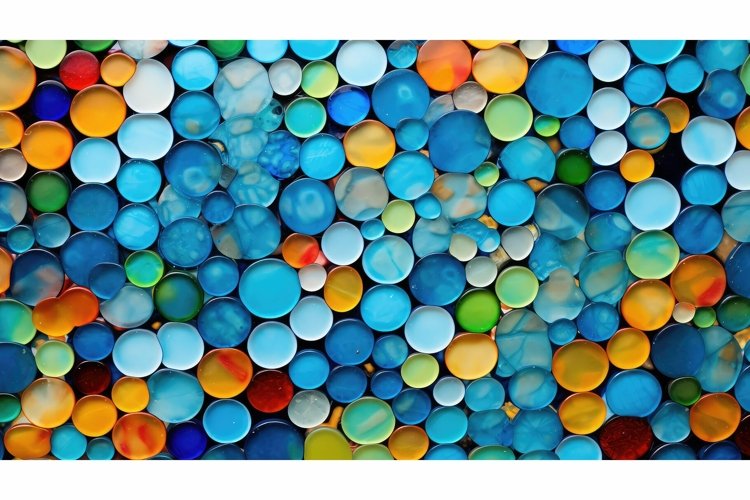 cheerful bright round background example image 1