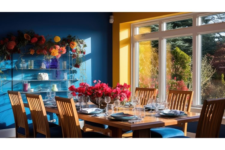 style indoor interior background