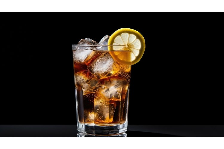 cold diet soda drink zero ai generated example image 1