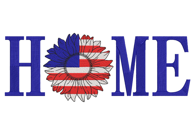 Independence Day Machine Embroidery Design