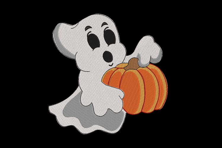 Pumpkin Embroidery Image 9