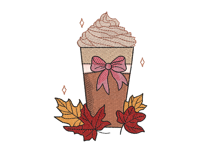 Leaf Embroidery Image 16