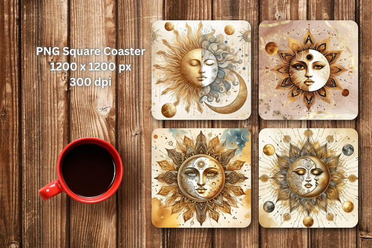 Boho Sun Clipart Image 21