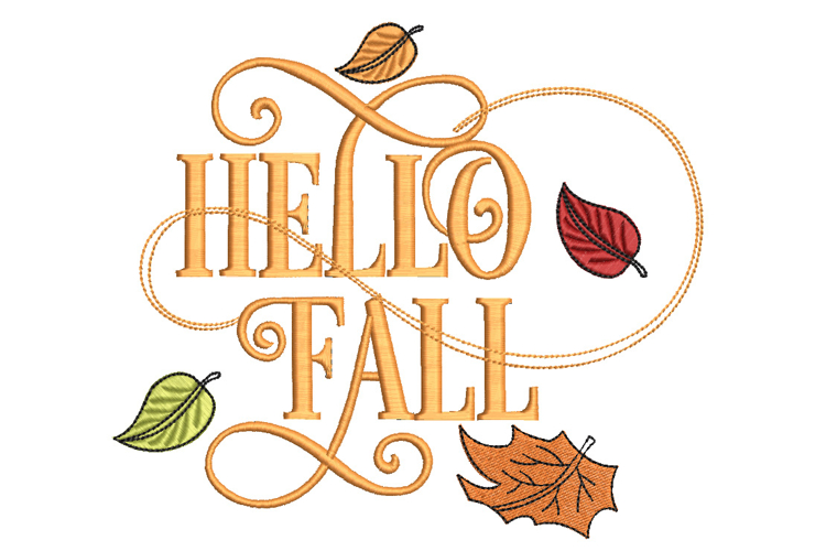 Leaf Embroidery Image 20