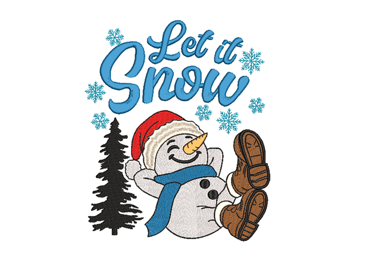 Let It Snow Clipart Image 2
