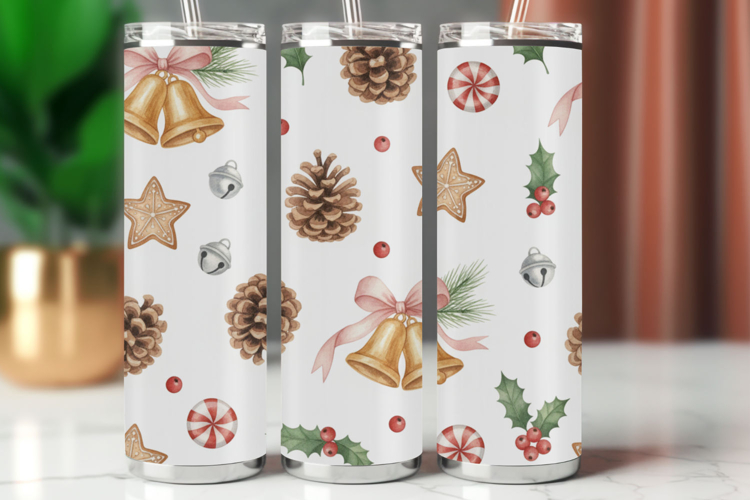 Christmas Seamless Pattern Image 16