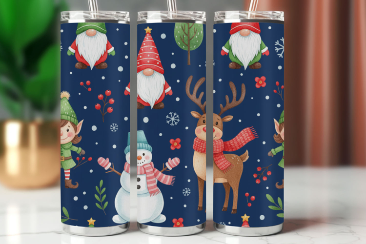 Christmas Seamless Pattern Image 12