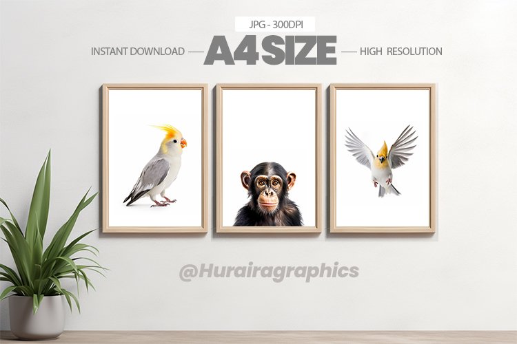 Animal Wall Art - 03 Variations example image 1