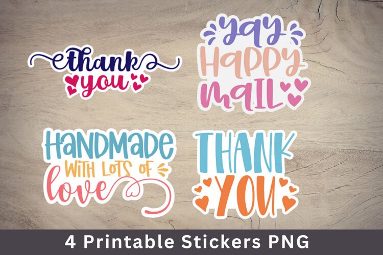 small business packaging stickers PNG file example image 1