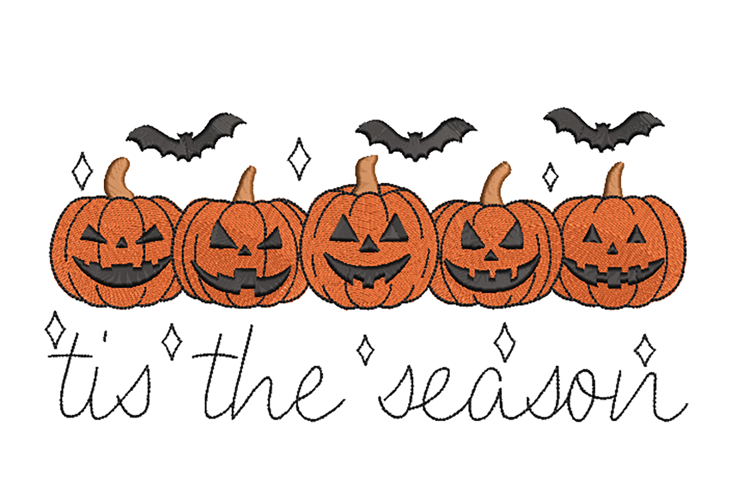 Halloween Embroidery Image 5