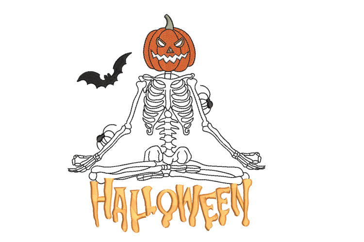 Halloween Embroidery Image 5