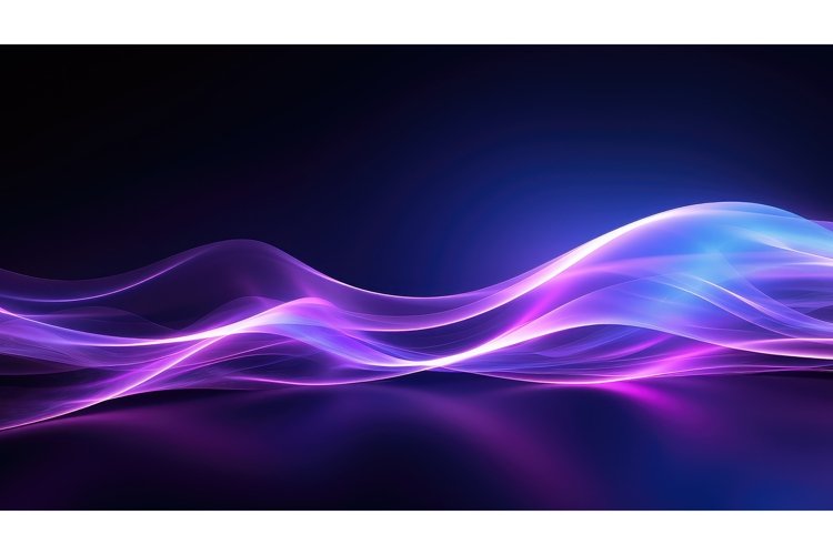 renewable glow energy background ai generated