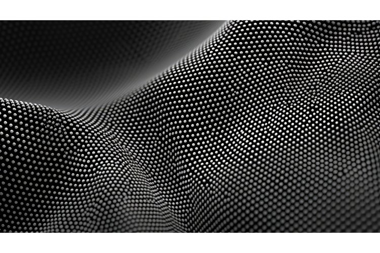 design mesh dots background ai generated example image 1