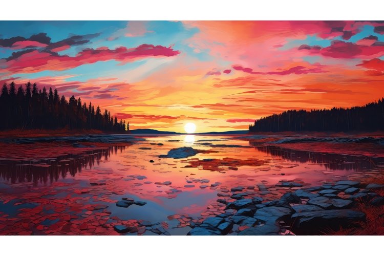 Landscape Illustration Image 10