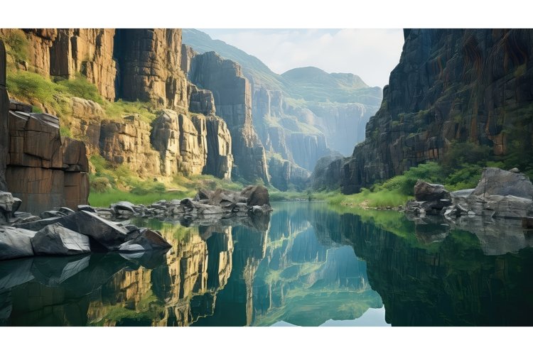 Mountains Illustration
