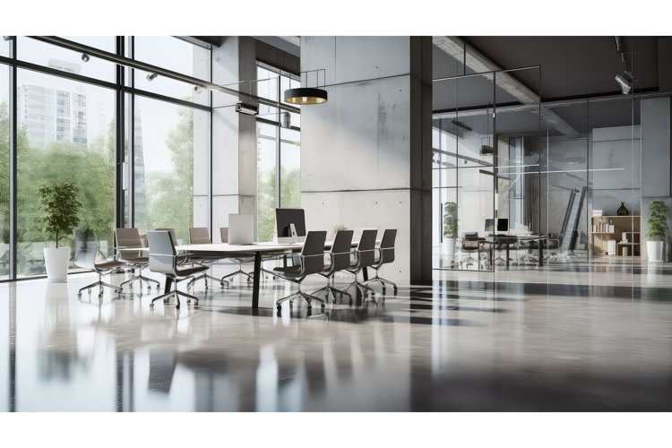 maintenance floor business background ai generated example image 1