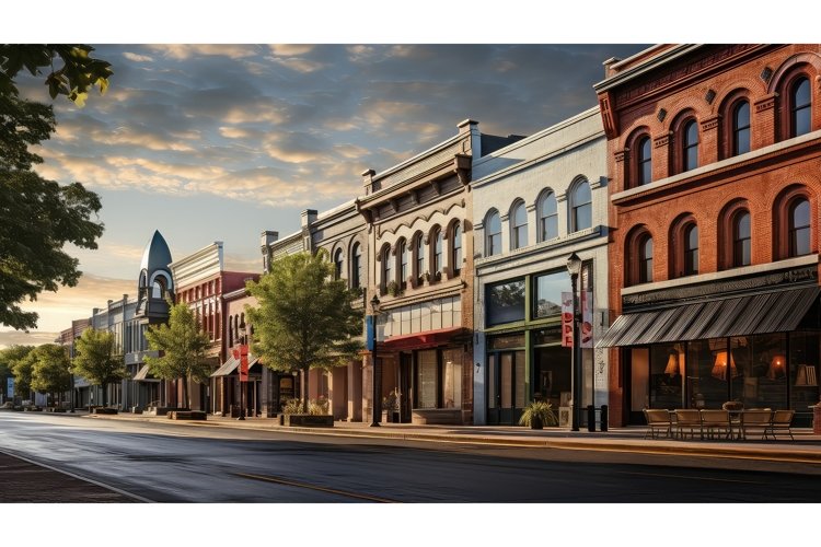 district districts urban ai generated example image 1