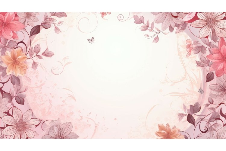 abstract template round background example image 1