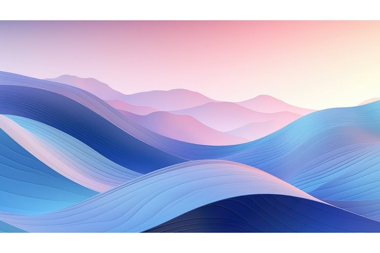 vibrant shape dynamic background