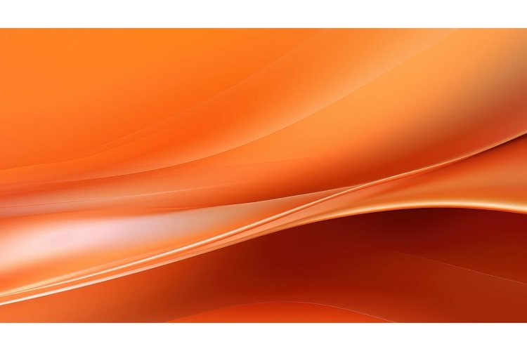 vibrant futuristic orange background example image 1
