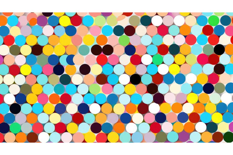abstract effect dots background example image 1