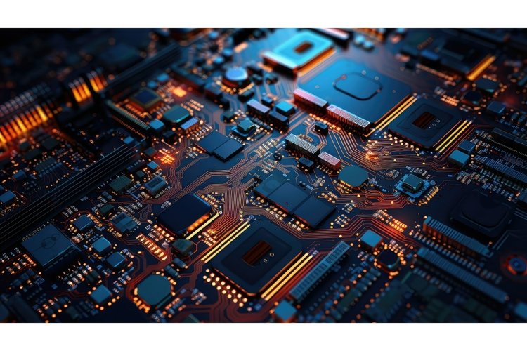 inter net tech background example image 1