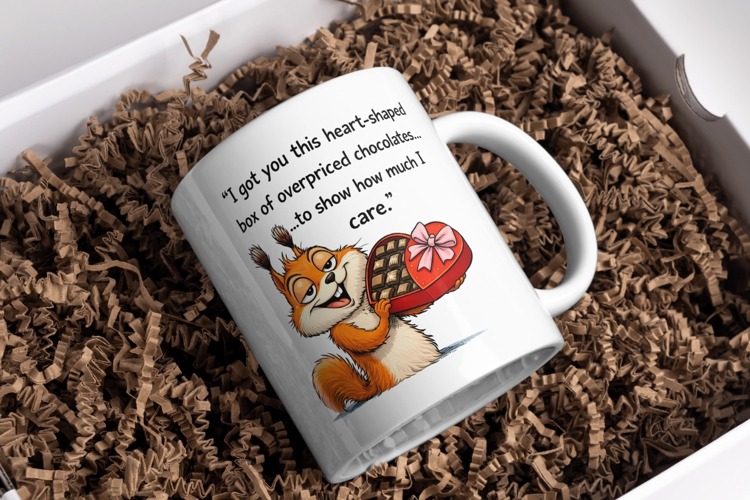Funny mug wrap sublimation, Valentines Day sublimate