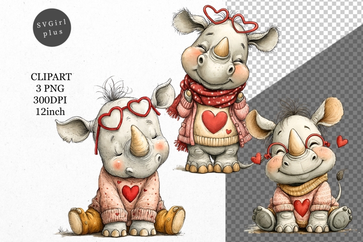 Cute Valentine's Day Clipart Image 13