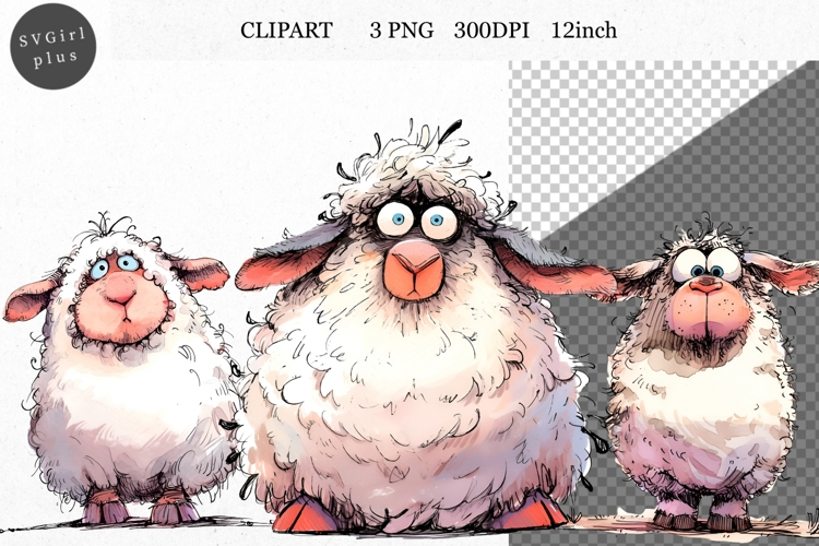 Sheep Clipart Image 2