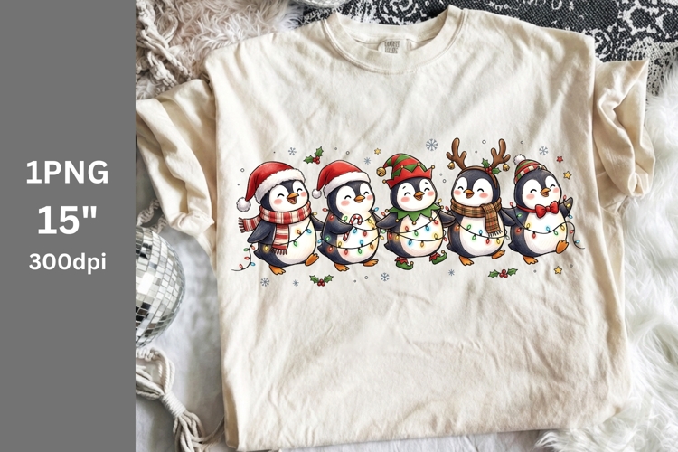 Christmas PNG, Penguins PNG, Winter PNG
