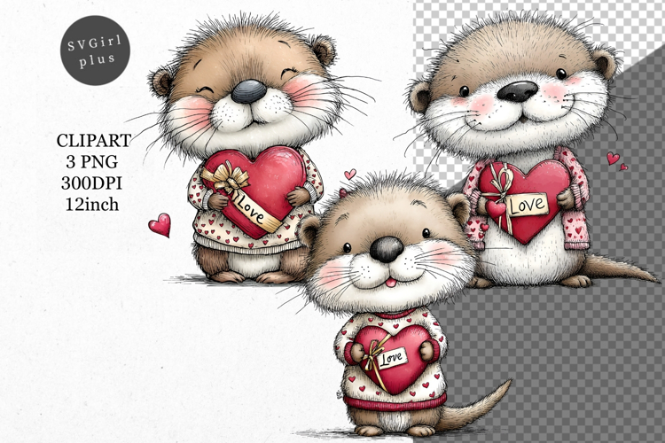 Otter Clipart Image 4