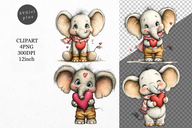 Elephant Clipart Image 19