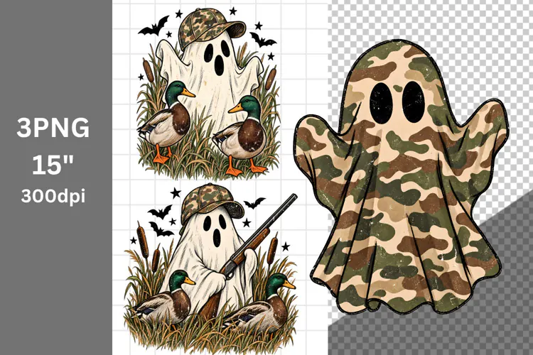 Halloween PNG, Ghost PNG, Fall PNG,