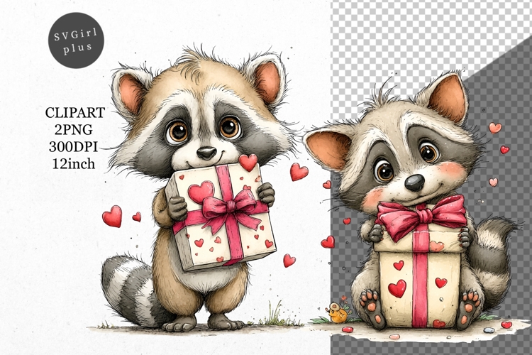 Raccoon Clipart Image 2
