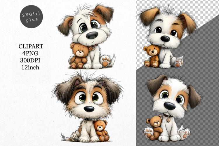 Puppy Clipart Image 24